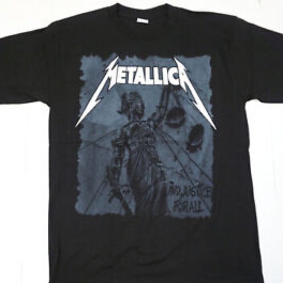 METALLICA And Justice For All T-shirt - Picture 1 of 1